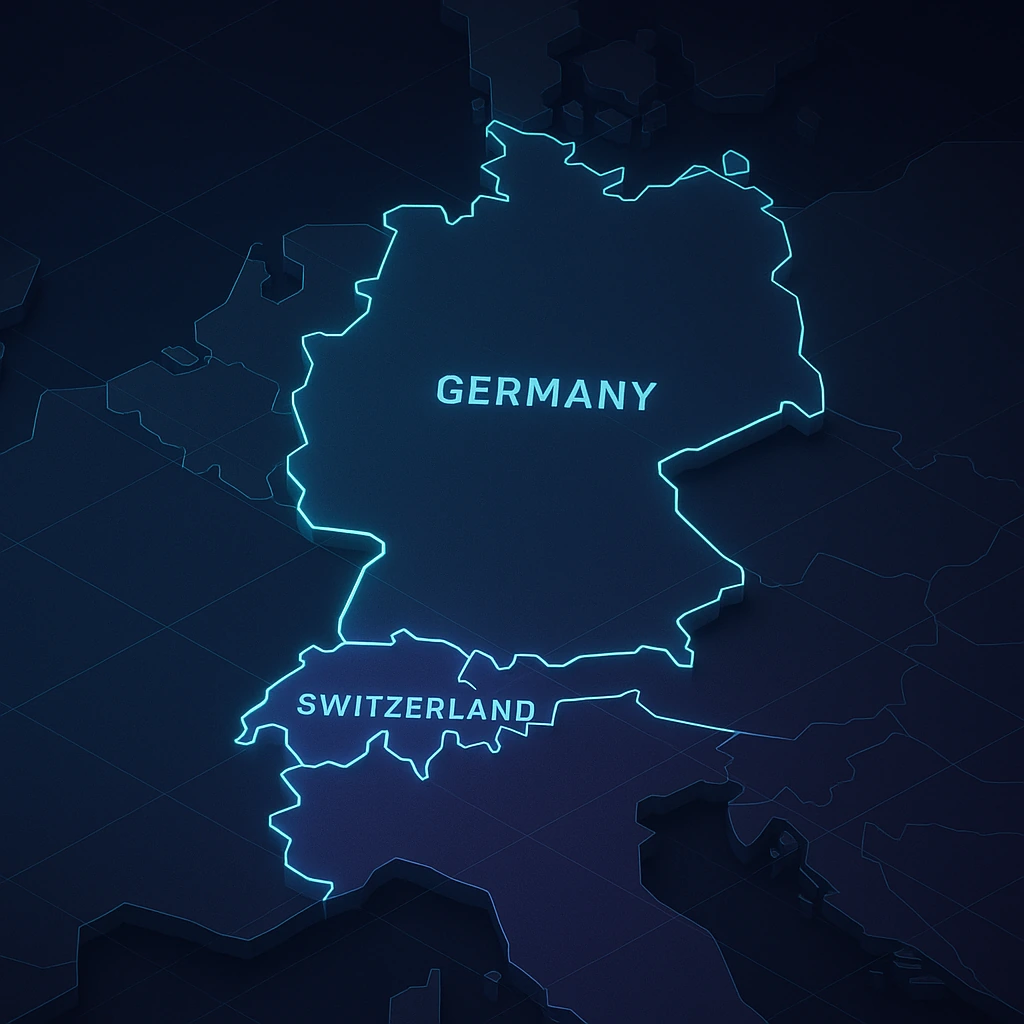 Germany and Switzerland Hosting